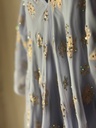 Radiant and Intricately Designed Lavender Dress