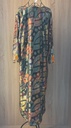 Amber Blossom Hand-Embroidered Luxe Dress