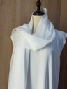 White lace abaya