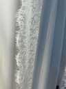 White lace abaya