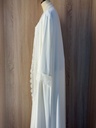 White lace abaya