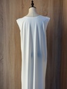 White lace abaya