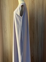 The lady lace light purple abaya