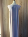 The lady lace light purple abaya