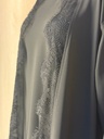 Black lace abaya