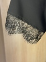 Black lace abaya