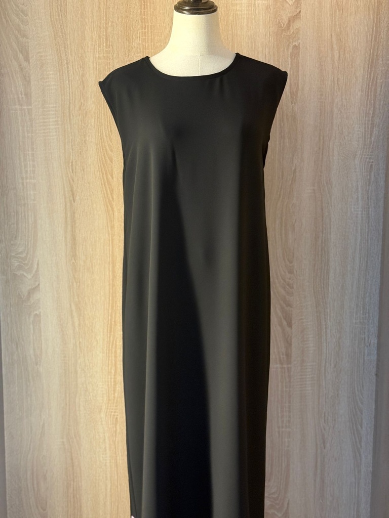 Black lace abaya