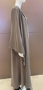 Stylish beaded beige abaya
