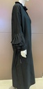Black 3-piece abaya set with top and trousers