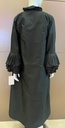 Black 3-piece abaya set with top and trousers