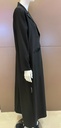 Abaya with a double-breasted coat style