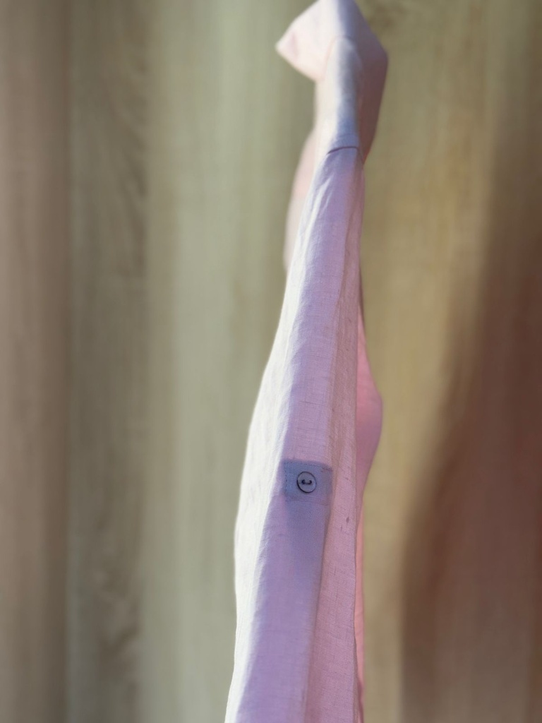 Pink Linen Shirt 