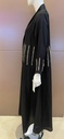 Fashionable Black Abaya with Beads