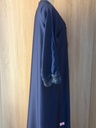 Royal Blue Lace Abaya, Dress And Shaila Set