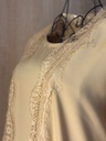 Khaki Lace Abaya Dress & Shaila Set