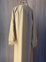 Khaki Lace Abaya Dress & Shaila Set