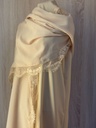 Khaki Lace Abaya Dress & Shaila Set