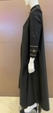 Elegant black abaya with beautiful embroidered 