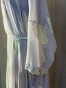Pink Hand Beaded Lined High Neck Dress