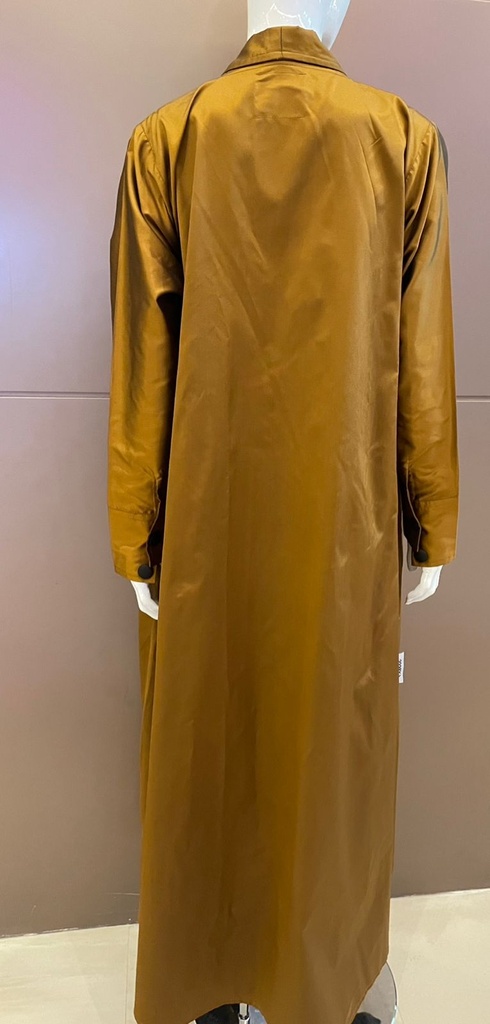 Elegant Golden Dusk Abaya 