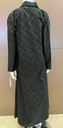 Elegant Silk route Linear abaya