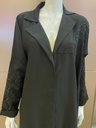 Fashionable Black Abaya with Beads