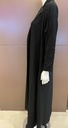 Fashionable Black Abaya with Beads