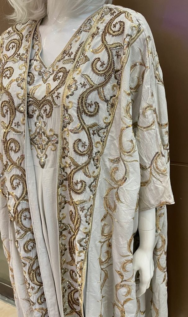Elegant Jumpsuit With Dress Overlay