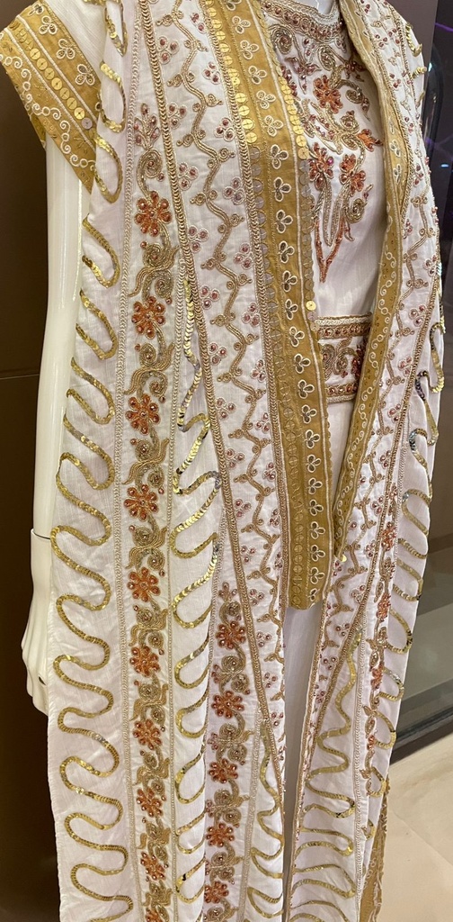 Elegant Jumpsuit With Dress Overlay 