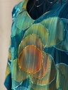 Green Circles hand beaded thoub