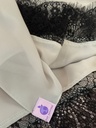 The lady Black lace abaya