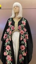 Elegant Jumpsuit With Floral Overlay Dress