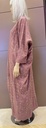 Bisht Pink Embroidered Abaya With Dress