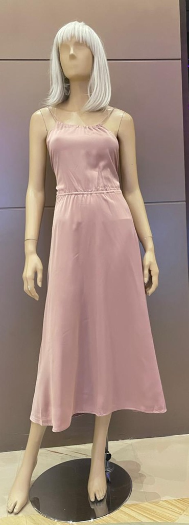 Bisht Pink Embroidered Abaya With Dress
