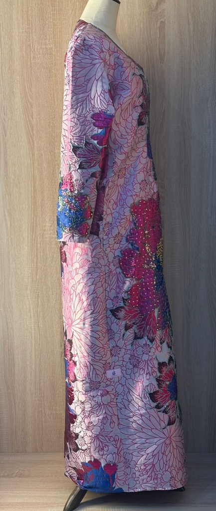 Handcrafted Floral Embroidery Dress