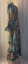 Handcrafted Green Thoub Dress 