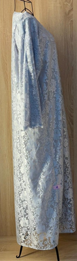 Elegant Lace Abaya With Sheila