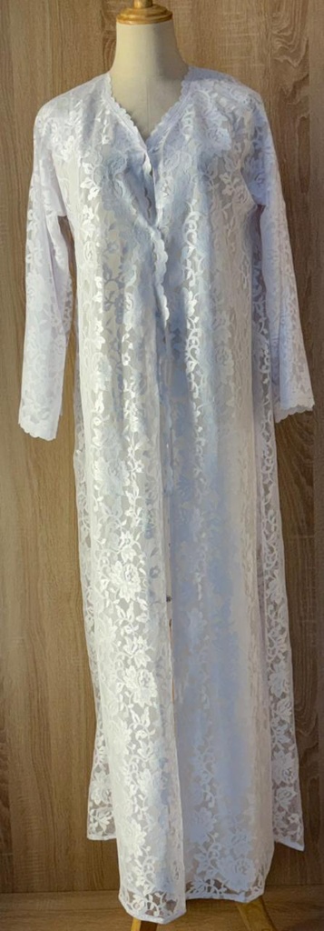 Elegant Lace Abaya With Sheila