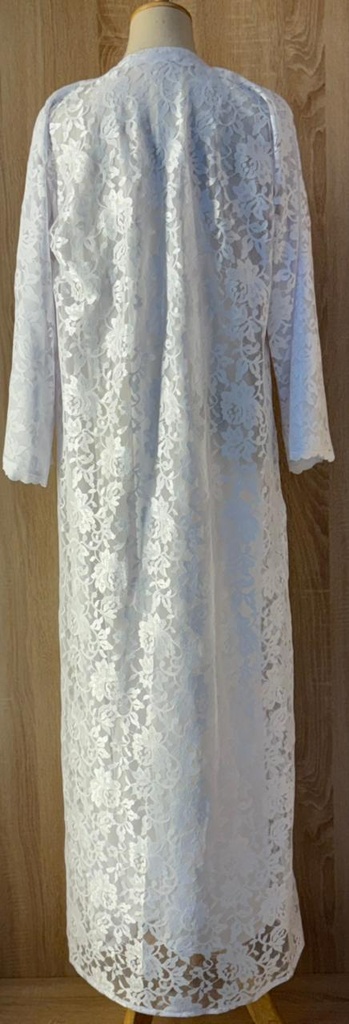 Elegant Lace Abaya With Sheila