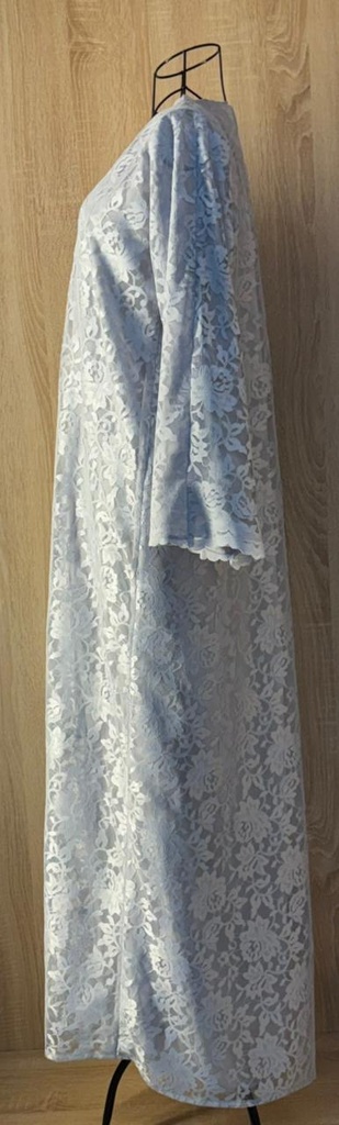 Elegant Lace Abaya With Sheila