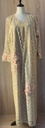 Golden Floral Lace Abaya With Dress And Sheila