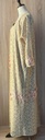 Golden Floral Lace Abaya With Dress And Sheila