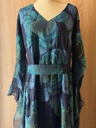 Emerald Ocean Waves Dress