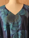 Emerald Ocean Waves Dress