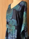 Emerald Ocean Waves Dress