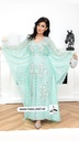 Floral turquoise lace Dress