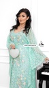 Floral turquoise lace Dress