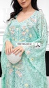 Floral turquoise lace Dress