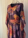 Handcrafted brown Thoub Dress  