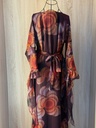 Handcrafted brown Thoub Dress  
